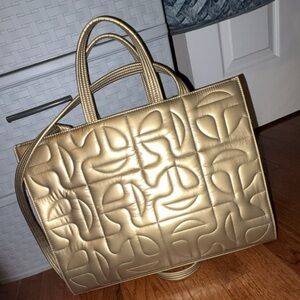 Telfar x Moose Knuckle Gold Medium Bag